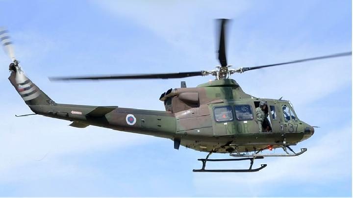 Helikopter Latihan milik TNI AD Jatuh di Ciwidey